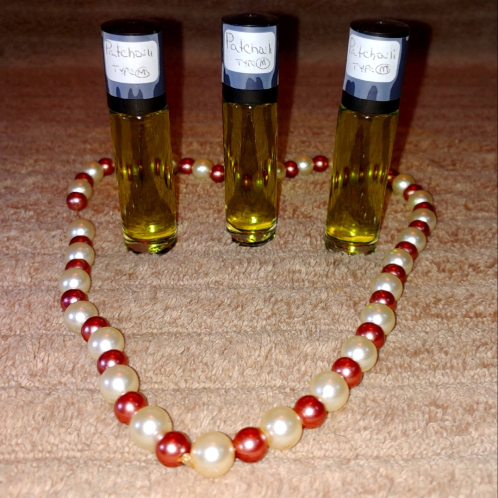Patchouli (M) Type - 1/3 oz. Scented Body Oil (3pk) - Picture 9 of 12